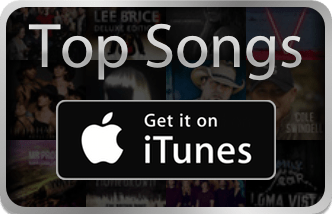 Top songs on Apple iTunes